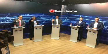 DEBATE NA BAND: Assista ao debate com os candidatos ao Governo de Rondônia