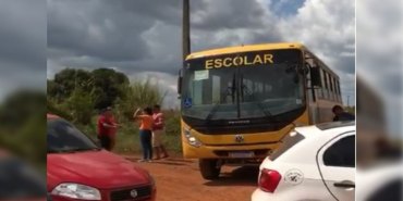 ABANDONO: Pais de alunos da Estrada da Penal pedem volta do transporte escolar