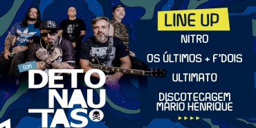 Festival Casarão: Sorteio de ingressos para o Show da banda Detonautas em Porto Velho 