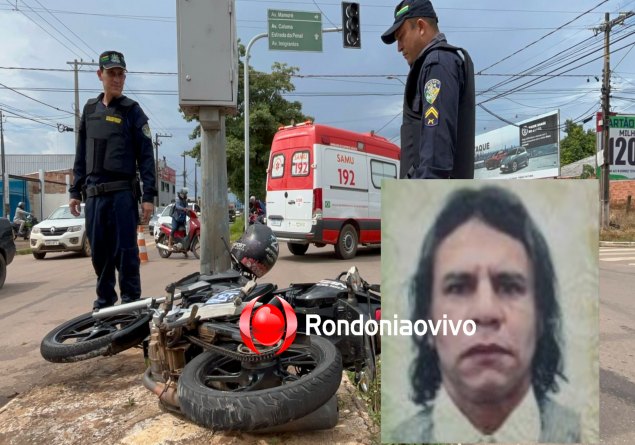 URGENTE: Morre motociclista que bateu contra estrutura de semáforo 