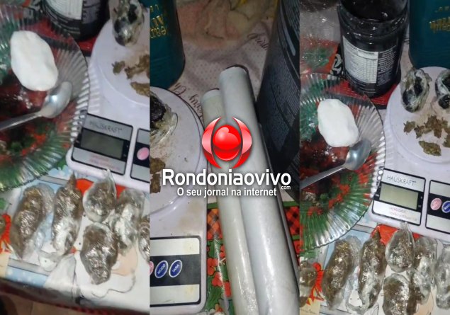 'BOCA DO OLHÃO': Pai, mãe, filho e comparsa são presos por tráfico pela equipe do Machado - VÍDEO