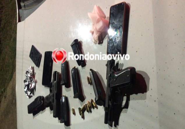 MORAR MELHOR: Acusados de ataque a tiros em condomínio são presos com armas e carregadores 