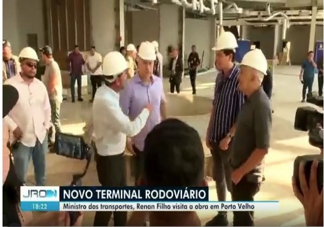 RODOVIARIA – Ministro dos transportes do Governo Lula vistoria obra em Porto Velho