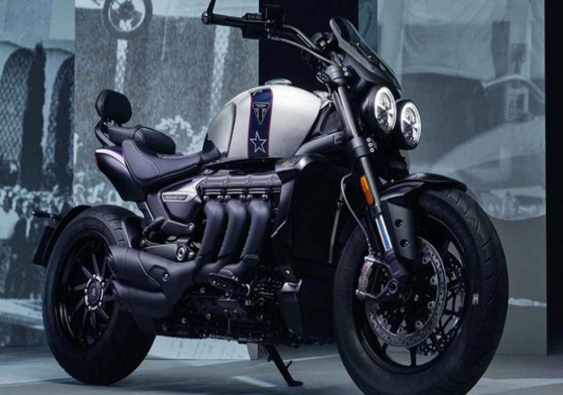 TRIUMPH ROCKET 3: Edições limitadas da Rocket 3 em homenagem a Evel Knievel 