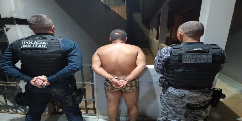 URGENTE: Criminoso acusado de matar mulher e crianças é preso pela PM 