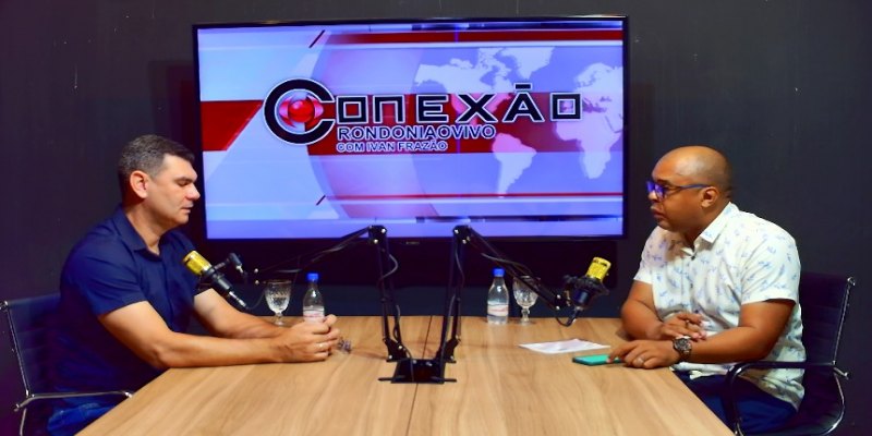 ASSISTA AO VIVO: Conexão Rondoniaovivo recebe coronel pré-candidato a deputado federal