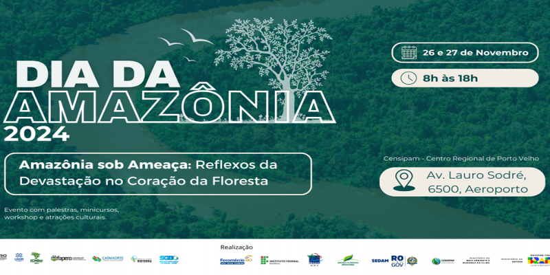 CELEBRAÇÃO: Censipan promove Dia da Amazônia a partir de terça-feira (26) na capital