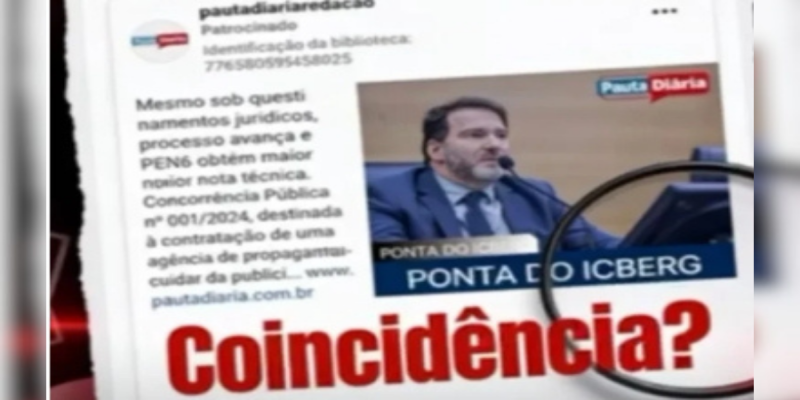 IMPULSIONADO: Conteúdo que crítica licitação da ALE-RO foi feito como anúncio pago direcionado