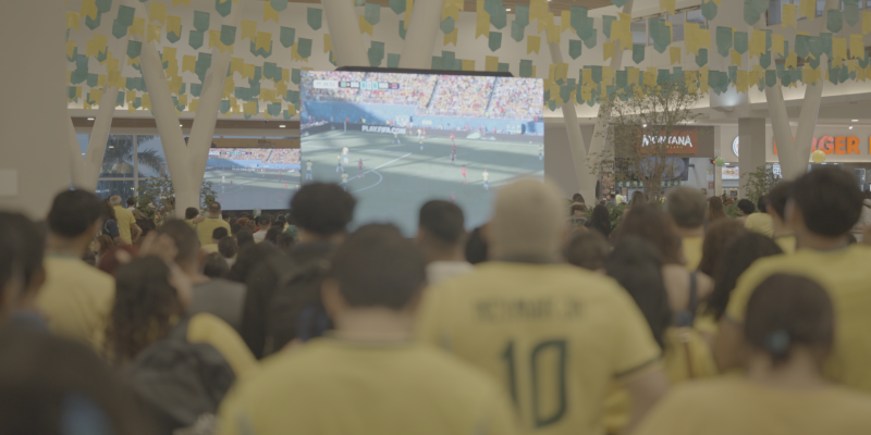 NO PORTO VELHO SHOPPING: Semana tem novos jogos da Copa com transmissão 
