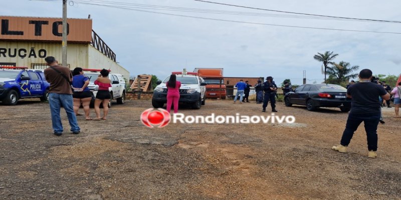 VILA SÃO JOÃO: Morador é preso armado durante reintegração de posse