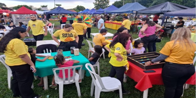 EDUCATIVA: Detran realiza ação lúdica para orientação de trânsito seguro