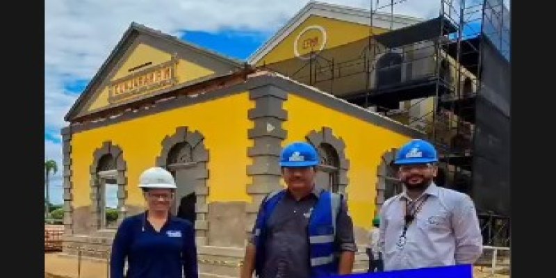 PRESERVAÇÃO: Reforma do Museu Histórico de Guajará-Mirim avança e revela trilhos antigos