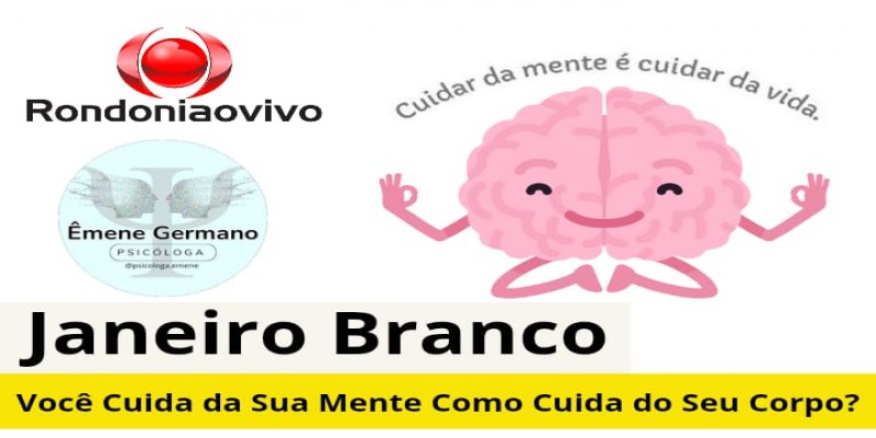 Você cuida da sua mente como cuida do seu corpo? por Êmene Germano