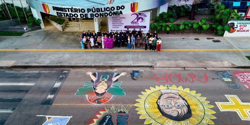 RUA DAS PENHAS: MPRO promove intervenção artística pelos direitos das mulheres