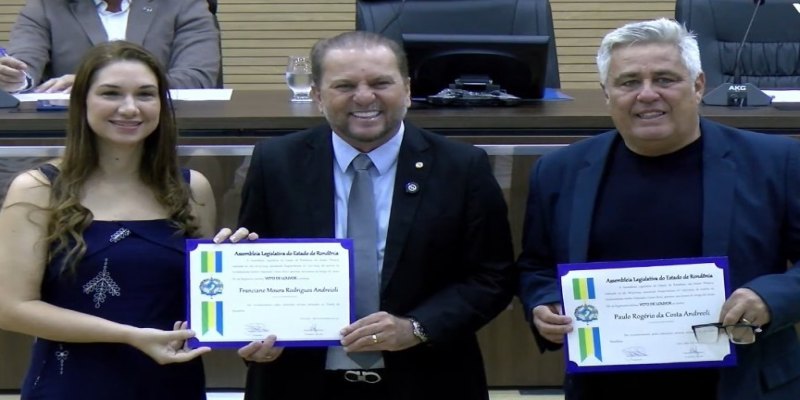 RONDONIAOVIVO: Jornal recebe Voto de Louvor da Assembleia Legislativa de Rondônia