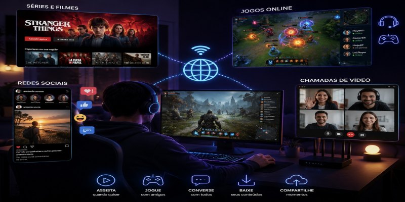 BRASIL DIGITAL: Séries, jogos online e muito mais - a internet que não te deixa na mão