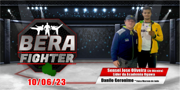 Sensei Jose Oliveira -   Líder da Academia Ogawa / Danilo Geronimo  - Faixa Marrom de Judo - 09/06/23