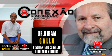 DR. HIRAM GALLO - PRESIDENTE DO CONSELHO FEDERAL DE MEDICINA - 05/06/23
