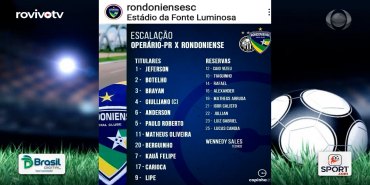  Copa SP Rondoniense faz história e ganha do Operário PR no último jogo