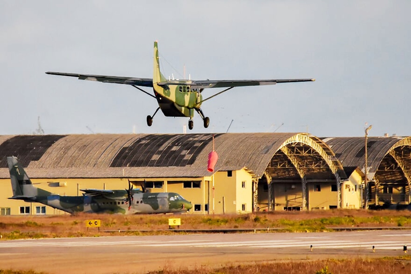 Aviões da Força Aérea Brasileira no CRUZEX 2018 — Foto: Pedro Vitorino